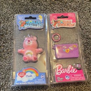 Worlds smallest carebear/worlds coolest Barbie